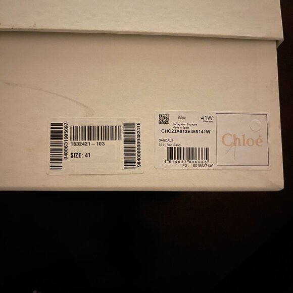 Chloe Odina Braided Straps Cotton Platform Sandals - Picture 6 of 9